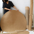 China Home Round jute floor rug round jute mats Supplier